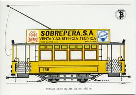 
Tranvía Serie 134-139-166-168. Año 1911
