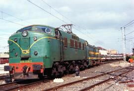 Locomotoras eléctricas de la serie 278 - 001 a 029 de RENFE, ex serie 7801 a 7829, denominada &qu...