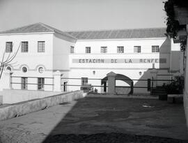 Estación de Valencia de Alcántara de la línea de Cáceres a la Frontera Portuguesa