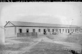 Viviendas para obreros en la estación de Linares-Baeza, en la km 314,400 de la línea de Manzanare...