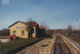 Cierre del tramo de Caminreal a Cidad - Dosante en la línea conocida como Ferrocarril de Santande...