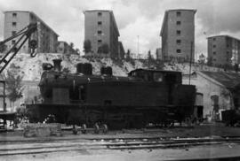 Locomotora de vapor nº 15 "Tarazona", tipo tanque y rodaje 131 T, del Ferrocarril de ví...