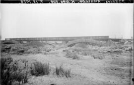 Sustitución de puentes metálicos. Línea Madrid-Badajoz. Km. 490,500. Puente Alcazaba.