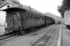 Estación de Lorcha de la línea de vía estrecha de Alcoy a Gandía (AG)