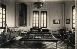 Interior del Pabellón de MZA en la Exposición Iberoamericana de Sevilla de 1929, Sala del Servici...