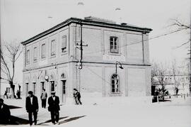 Estación de Cantalapiedra de la línea de Medina del Campo a Salamanca