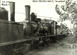 Locomotora de vapor 030 - 2070 "Cantos Negros" de RENFE, ex Norte 1464 de las series 14...