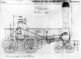 Gráficos de locomotoras de vapor / material rodante