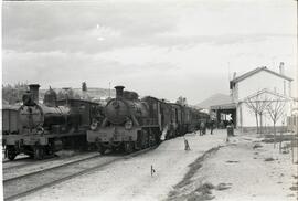 Estación de Baza de la línea de Lorca a Baza y de Baza a Guadix
