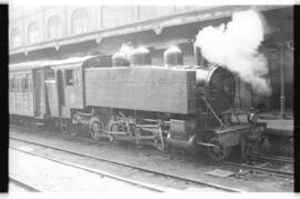 Locomotora vapor 141T nº 51 del Fc. Vasco-Asturiano, fabricada por Vulcan en 1918 nº fábrica 2871...