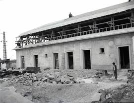 Estación de Ávila.Obras del nuevo edificio de viajeros