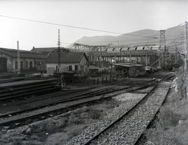 Depósito de Material y Tracción de la estación de Oviedo