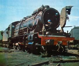 Locomotora de vapor 240 - 2231 de RENFE (serie RENFE 240-2201 a 2238) (ex Oeste 1001 a 1038)