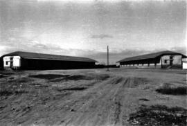 Muelles de mercancías de la estación de Zaragoza - Delicias de la línea de Caminreal a Zaragoza