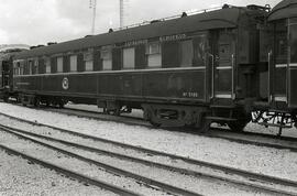 Coche restaurante WR 3582 de la Compañía Wagons Lits en Madrid - Cerro Negro, construido por la e...