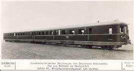
Automotor diésel-eléctrico de los ferrocarriles alemanes 
Dieselelektrischer Triebwagen der Deut...