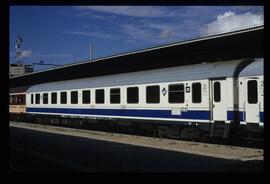 Composición de viajeros en Madrid - Chamartín, realizando el trayecto Madrid - Portbou - Cerbère