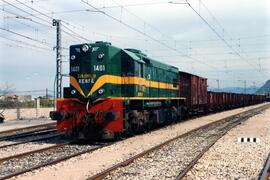 Locomotora diésel - eléctrica 314-001-9 (ex RENFE 1401) serie 314-001 a 314-1401