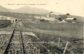 Vista de los Lavaderos y el monte Gurugú en Melilla