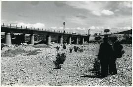 Puente o viaducto de hormigón de 6 tramos y 130 m de longitud, situado en el km 62,654 de la líne...