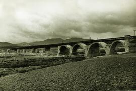 Puente La Zarza sobre el río Guadiana