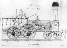Gráficos de locomotoras de vapor / material rodante