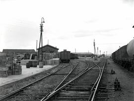 Estación de Haro de la línea de Castejón a Bilbao
