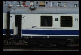 Coche restaurante R 12 - 12905 de la serie R 12 - 12900 de RENFE, procedente de la reforma en 199...