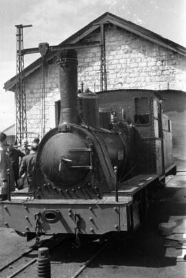 Locomotora nº 1 "Vitoria" del Ferrocarril Valdepeñas a Puertollano con rodaje 030 T y c...