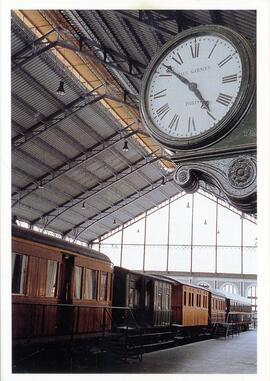 Museo del Ferrocarril de Madrid, con sede en la estación de Madrid - Delicias