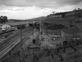 Estación de San Sadurní de Noya de la línea de Tarragona a Barcelona por Martorell (línea del int...