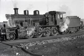 Locomotora de vapor 140-2028 (serie RENFE 140-2025 a 2028) (ex serie Minas de Alquife 1 a 4) (ex ...