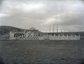 Construcción de la subestación de Quintana - Raneros