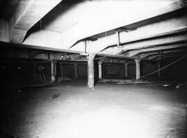 Obras en la estación de Plaza de Cataluña, Barcelona