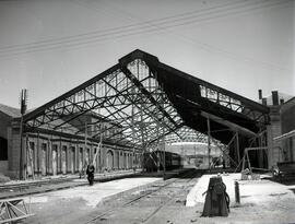 Estación de Pamplona. Obras de remodelación.