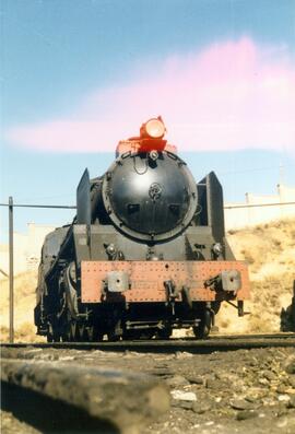 Locomotora de vapor 141- F -2282 de RENFE