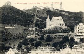 Panorama del Funicular del Tibidabo de Barcelona