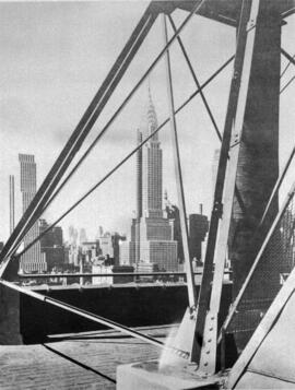 Estructuras metálicas de edificios de Nueva York