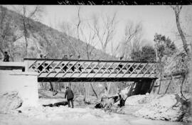 Puente sobre el río Henares, en el km 130,387 de la línea Madrid-Barcelona.