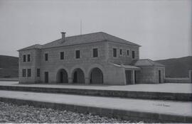 Estación La Gudiña de la línea de Zamora a La Coruña