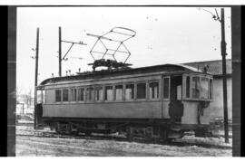 Automotor eléctrico nº 2 de bogies, fabricado por Carde y Escoriaza con componentes eléctricos de...