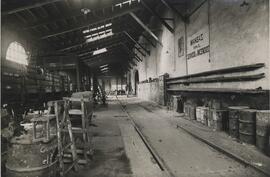 Talleres de la estación de Barcelona - Clot de la línea de Barcelona a Francia