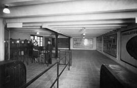 Vestíbulo de la estación inferior del Funicular de Montjuich