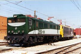 TÍTULO DEL ÁLBUM: Locomotoras eléctricas de la serie 289 de Renfe  (Ex 8900)