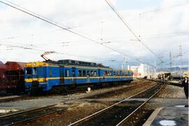 Unidades eléctricas serie 439 construidas por la Compañia Auxiliar de Ferrocarriles (CAF), CENEME...