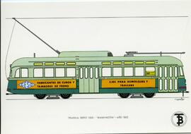 
Tranvía "Washington". Serie 1600. Año 1962
