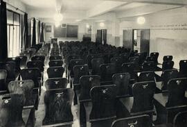 Sala de actos de la escuela de aprendices de la fábrica metalúrgica de Sestao