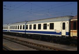 Coche restaurante R 12 - 12905 de la serie R 12 - 12900 de RENFE, procedente de la reforma en 199...