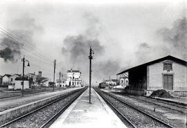 Estación de Mollet-San Fausto de la línea de Barcelona a Cerbère