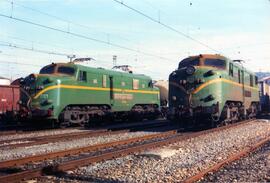 Locomotoras eléctricas 7701 y 7723 de la serie 7700 (Renfe 277)